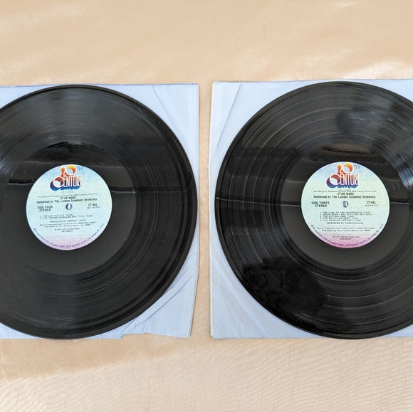 Vtg 1977 STAR WARS Album w/ 2 LPs (no poster) - Picture 4 of 5